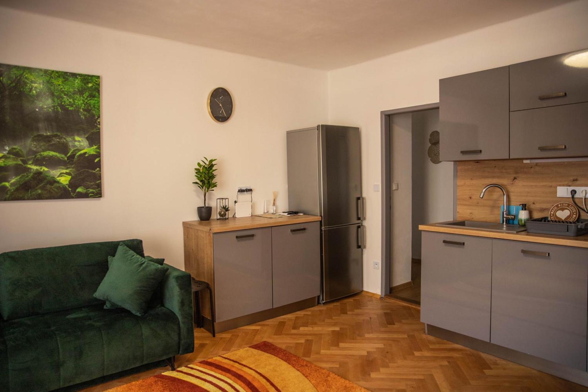 Prostorny Byt V Centru U Reky, 2 Loznice, Balkon Hradec Králové Екстериор снимка